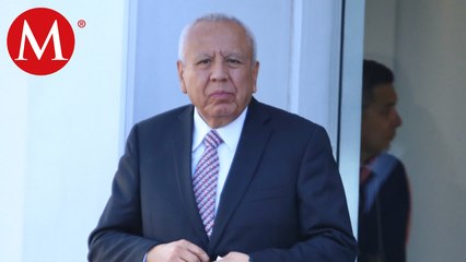 Francisco Garduño llega a juzgados para comparecencia por muerte de migrantes