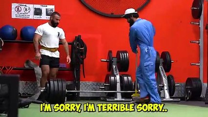 Elite Powerlifter Pretended to be a CLEANER | Anatoly GYM PRANK