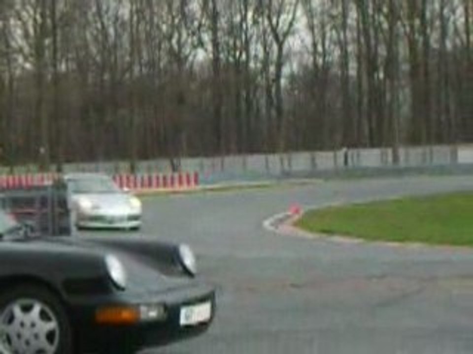 drift en porsche