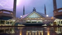 Beautiful view of Faisal Masjid Islamabad -Pakistan