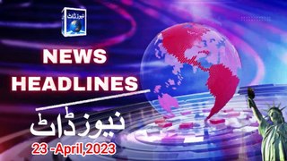 Today 23th April, 2023 Urdu  News Bulletin