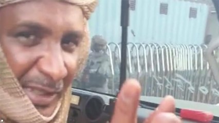 شاهد أول ظهور لحميدتي.. في محيط القصر الجمهوري؟!