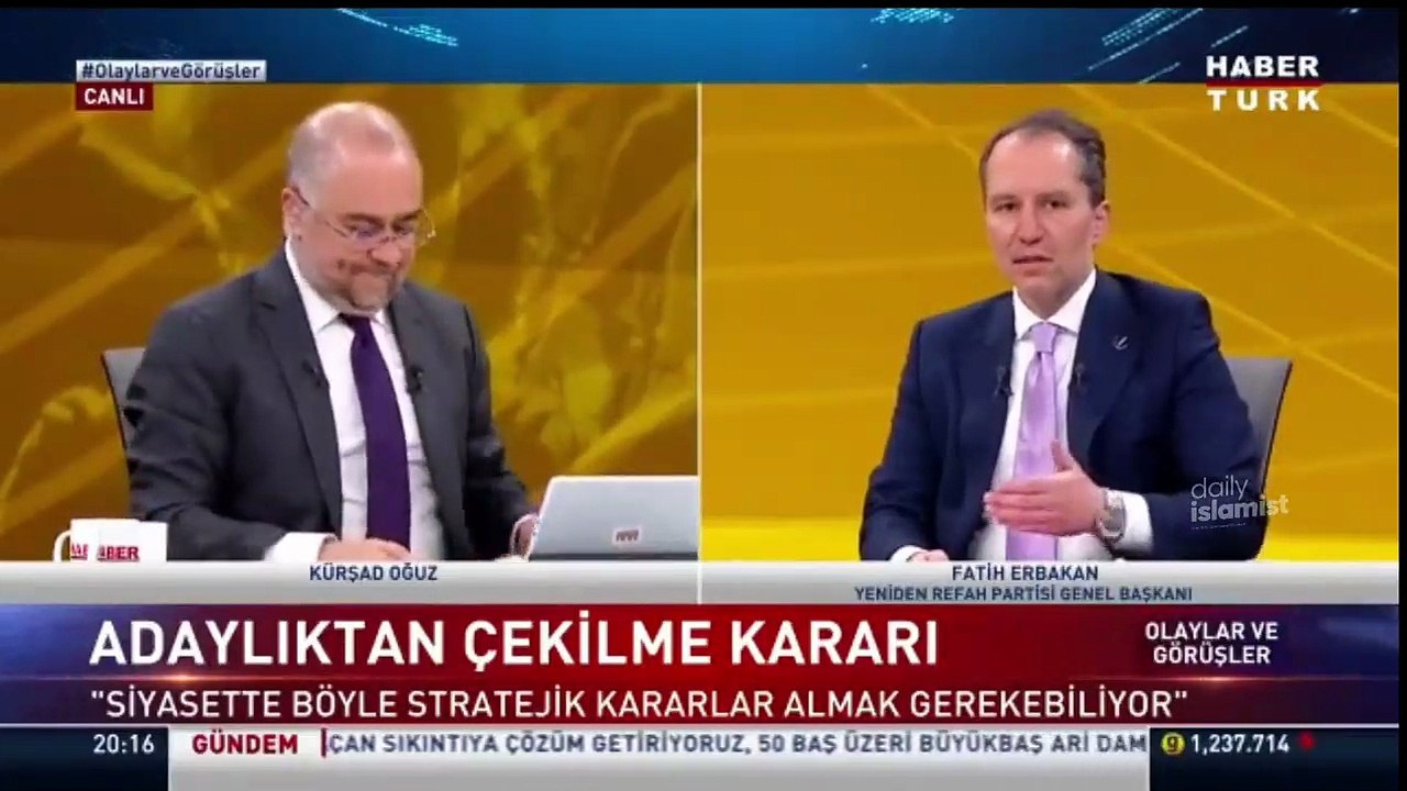 Fatih Erbakan Cumhurbaşkanı Erdoğan ile mutabakat maddelerinde nasıl anlaştıklarını anlattı!