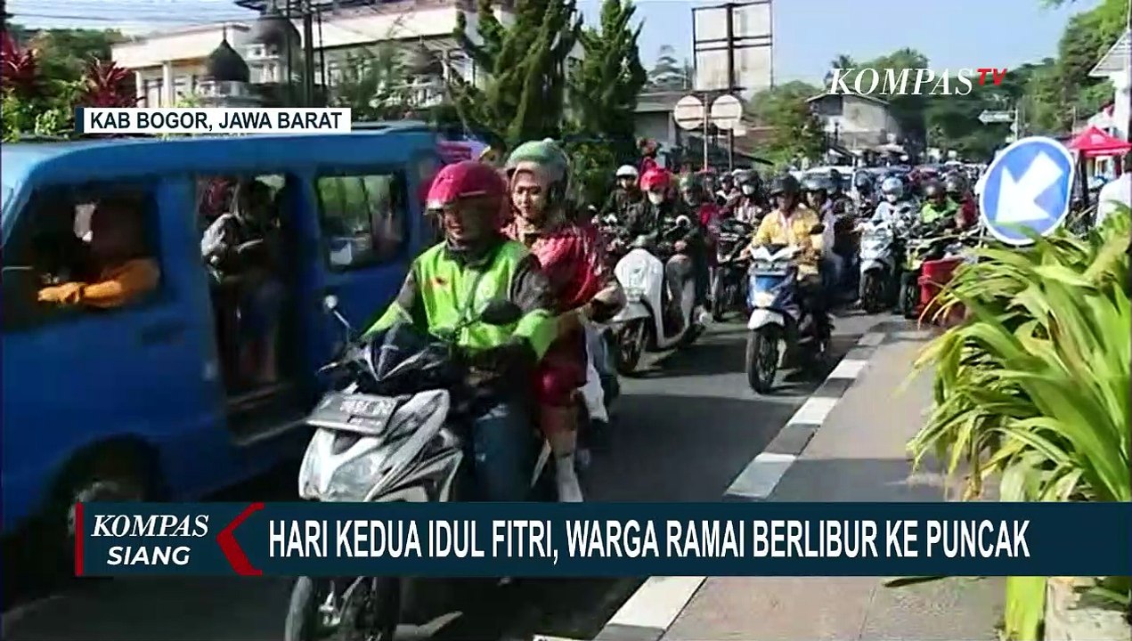 Hari Ke-2 Libur Lebaran, Puncak Bogor Semakin Ramai! [INFO MUDIK]