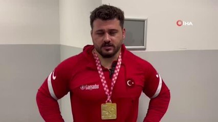 Rıza Kayaalp: "Rekoru egale etmek gurur verici"