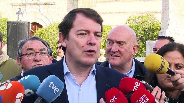 Declaraciones de Mañueco en Villalar de los Comuneros