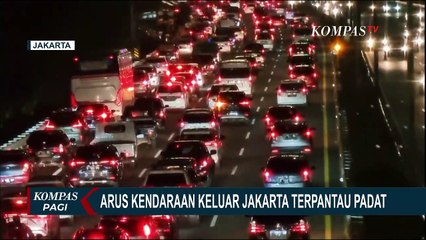 Pemudik Masih Tinggi, Volume Kendaraan Jalan Tol Lingkar Luar Masih Padat
