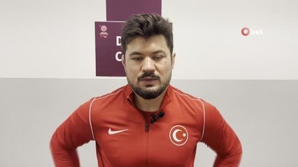 Ali Cengiz: "İnşallah daha iyi hazırlanıp, Dünya Şampiyonası'nda İstiklal Marşımızı okutmak nasip olur"