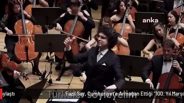 Fazıl Say, Cumhuriyet'e Armağan Ettiği 100. Yıl Marşı Nı, 23 Nisan Ulusal Egemenlik ve Çocuk Bayramında Paylaştı