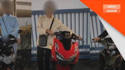 Mat rempit berbaju raya antara yang ditahan