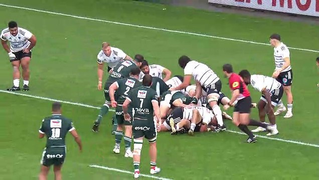TOP 14 - Essai de Clément LAPORTE (SP) - CA Brive - Section Paloise - Saison 2022-2023