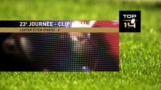 TOP 14 - Essai de Lester ETIEN (SFP) - Stade Français Paris - Stade Toulousain - Saison 2022-2023