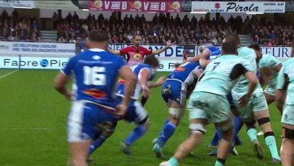 TOP 14 - Essai de Josaia RAISUQE (CO) - Castres Olympique - RC Toulon - Saison 2022-2023