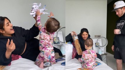 Priyanka Chopra काम से Free होते ही पहुंची बेटी के पास, gifts देख बेटी Malti Marie हुई बेहद खुश!