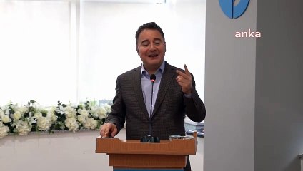Ali Babacan, AKP'yi 'yük'e benzetti: "Vatandaşımız sırtında gittikçe ağırlaşan bu yükü müsait bir yerde indirecek"