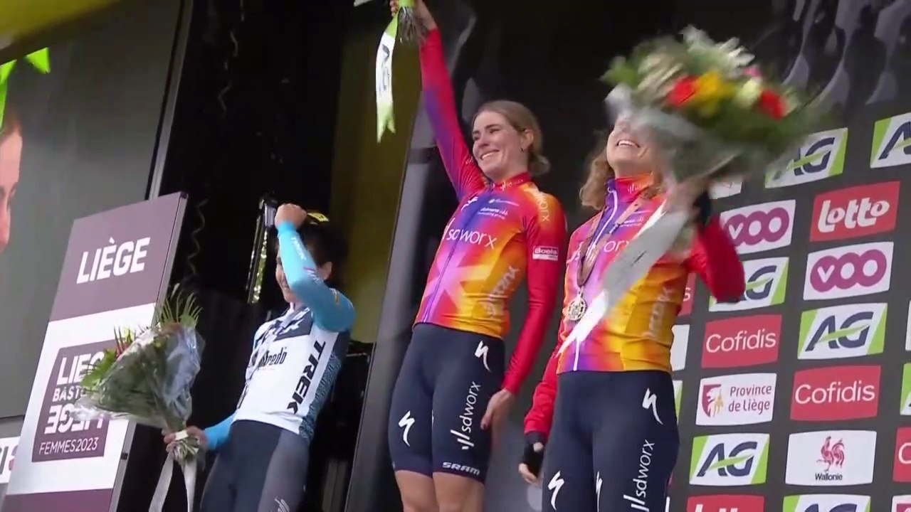 LiègeBastogneLiège 2023 Demi Vollering " I really wanted to win