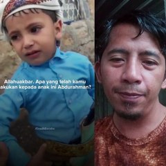 Anak kecil menangis ketinggalan shollat jumat