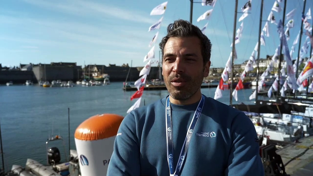 Transat Paprec 2023 / INTERVIEW DE JOSEPH BIZARD