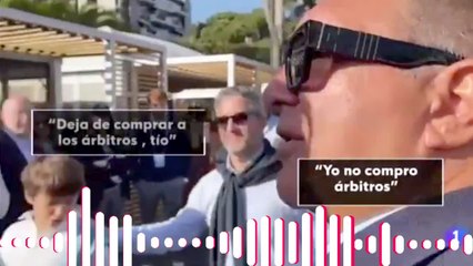 Laporta, increpado en el Godó por la compra de árbitros