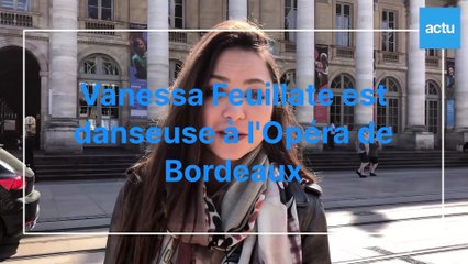 Dans les ballerines de Vanessa Feuillatte, première danseuse de l'Opéra National de Bordeaux