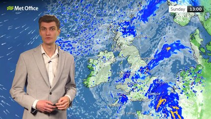 Met Office Afternoon Weather Forecast 23/04/23 – Showery Outbreaks of Rain