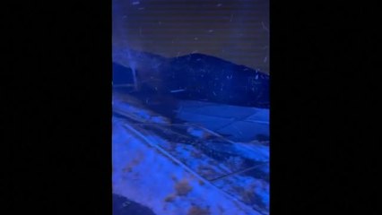 Se derrumban dos casas al borde de una colina en Utah, EEUU