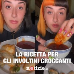 Linda Stabili e la ricetta degli involtini croccanti
