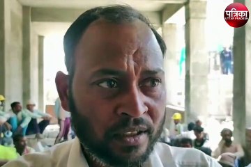 Video: CM योगी के ड्रीम प्रोजेक्ट विंध्य कॉरिडोर के मजदूर धरने पर बैठे, बोले-धमका रही पुलिस