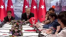 Erdoğan Dolmabahçe'de ağırladığı çocuklara muhalefeti sordu