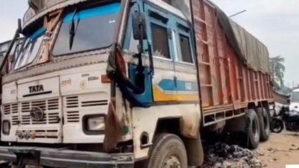 अनोखे तरीके से शराब की तस्करी, ट्रक में बनाया तहखाना ऊपर से पाइप नीचे शराब ही शराब