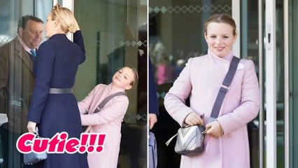 Mia Tindall steals the show during outing with mum Zara with hilarious antics