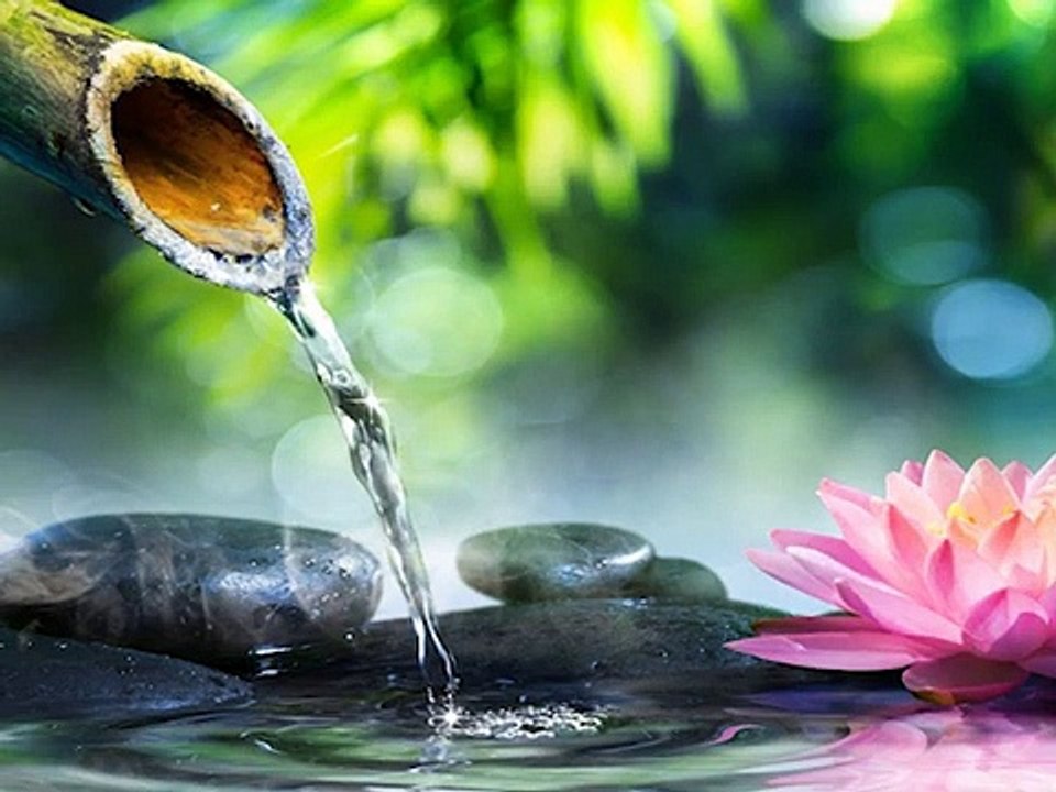 RELAXING FLUTE MUSIC I  Sleep Music I Water Sound I Relax Music I