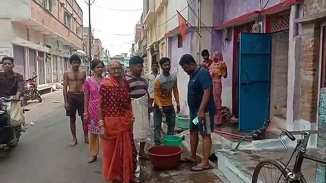 Water coming once in four days, the problem is not being solved for the last three years