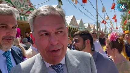 Sanz, candidato del PP en Sevilla: “Quiero ser el alcalde de la seguridad y de la limpieza”