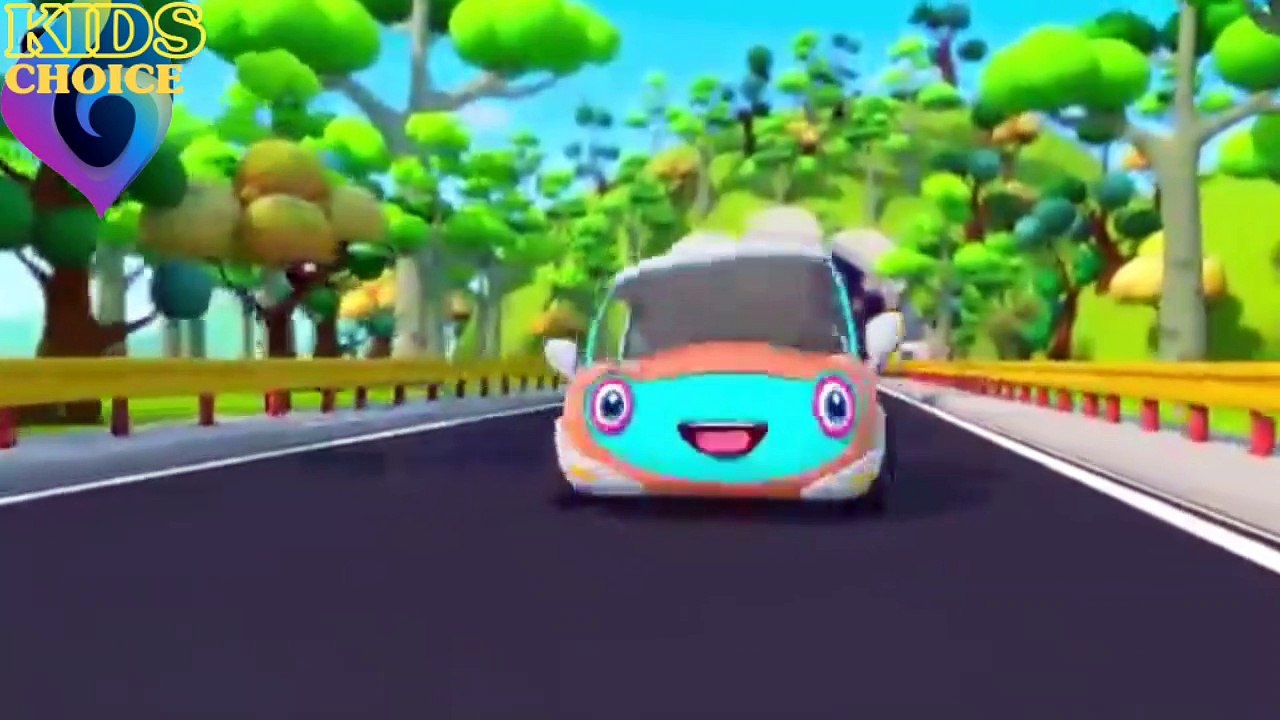 five little monster cars kids love toys