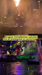 California Fire: Dragon Installation Catches Fire At Disneyland In California