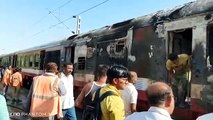 Watch VIDEO: The burning train in Ratlam Railway Division