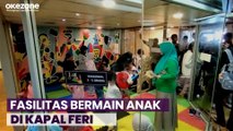 Serunya Anak-Anak Gunakan Fasilitas Bermain di Kapal Atasi Kejenuhan Saat Mudik