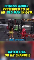 OLD MAN pranks Girls in Gym