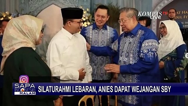 Silaturahmi Lebaran, Bakal Capres Anies Baswedan Dapat Wejangan dari SBY