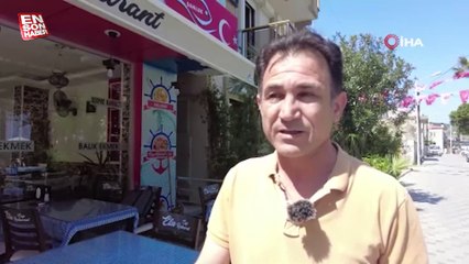 Foça'da bayram hareketliliği yaşanıyor