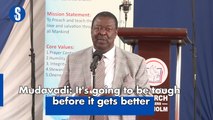 Mudavadi- It's going to be tough before it gets better