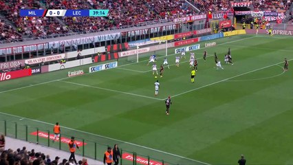 Serie A: Rafael Leao ouvre le score pour le Milan AC !