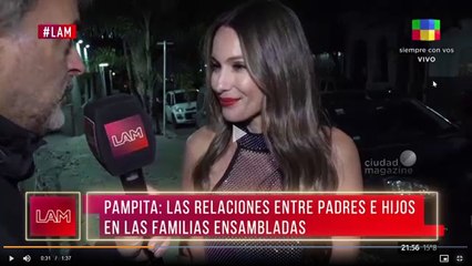 Pampita habló del conflicto de Nicole y su hija