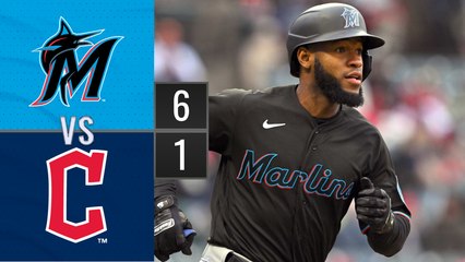 Resumen Marlins de Miami vs Guardianes de Cleveland (JUEGO 1) | MLB 22-04-2023