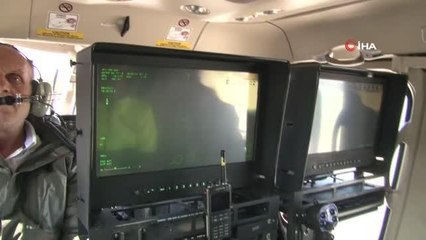 İstanbul'da helikopter destekli trafik denetimi