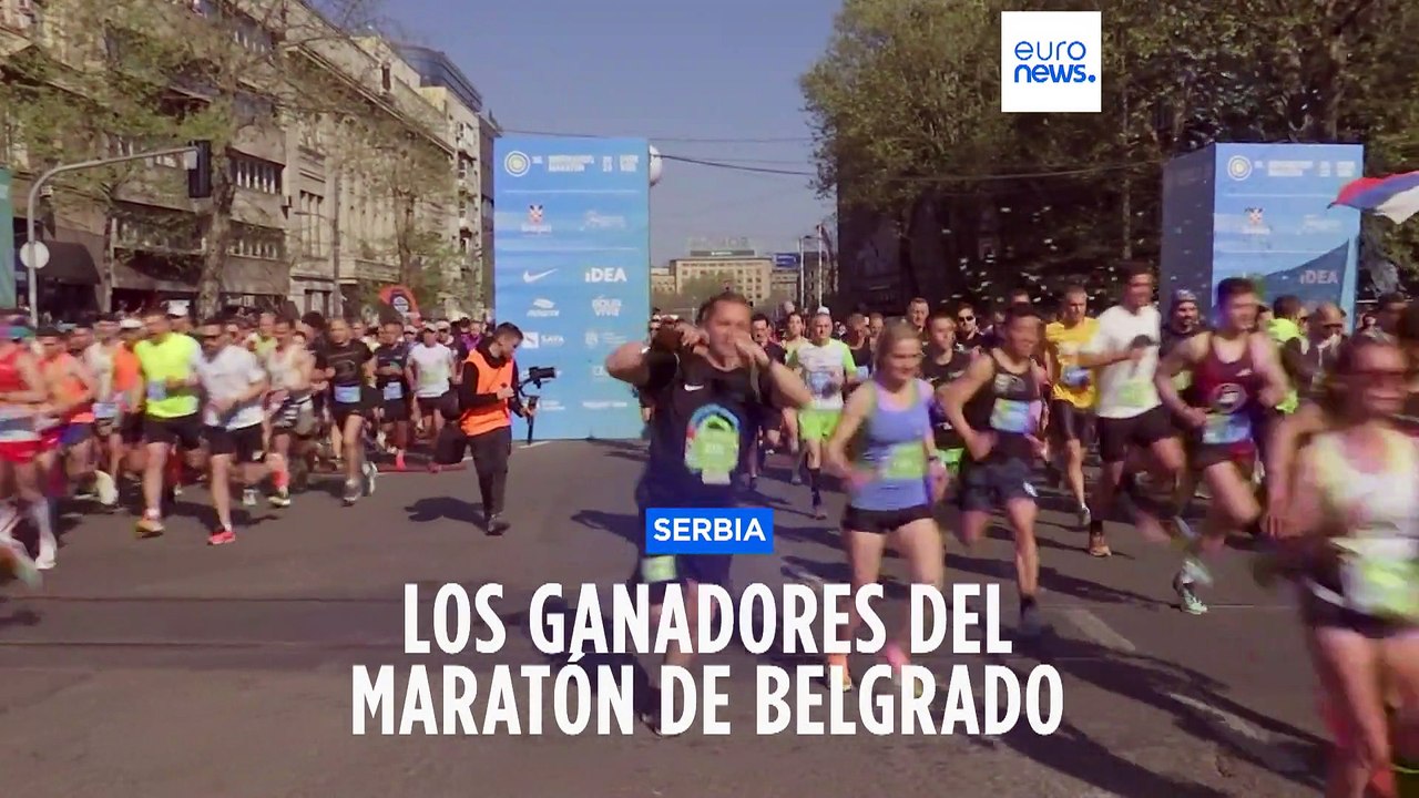 Maratón de Belgrado | El marroquí Chakib y la etíope Gudeto Gemeda se alzan como los ganadores