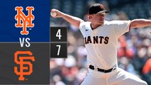 Resumen Mets de New York vs Gigantes de San Francisco | MLB 22-04-2023