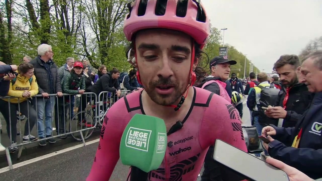 Liège-Bastogne-Liège 2023 - Ben Healy : "It's frustrating to finish at the foot of the podium but that's how it is and congratulations to Remco Evenepoel for his number !"