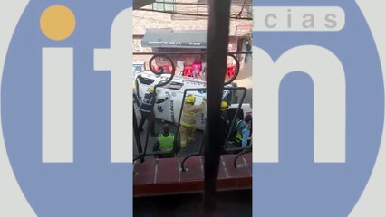 (DENUNCIA) Accidente al frente de la Clínica Antioquía